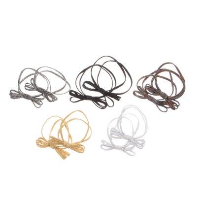 【10】 ハンドメイド　リボン　ヘアゴム BASE ベース ハンドメイドリボンヘアゴム 10個入りセット （B
