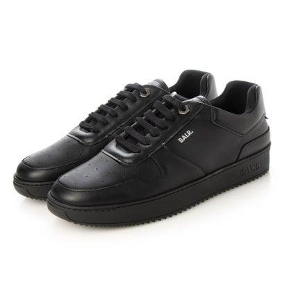 BALR.（ボーラー） レザーローカットスニーカー（BLK/BLK） : ブランド 