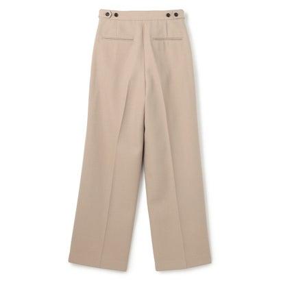 BEIGE， 【Precious掲載】BUNNELL / ウールタブボタンストレートパンツ （Navy）