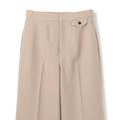 BEIGE， 【Precious掲載】BUNNELL / ウールタブボタンストレートパンツ （Navy）