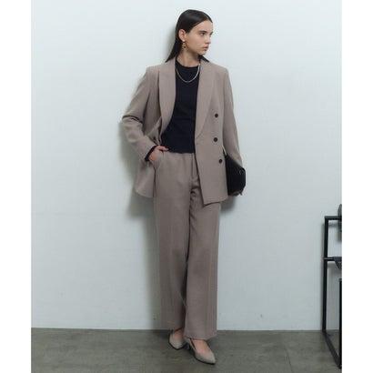 BEIGE， 【Precious掲載】BUNNELL / ウールタブボタンストレートパンツ （Navy）