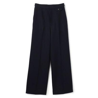 BEIGE， 【Precious掲載】BUNNELL / ウールタブボタンストレートパンツ （Navy）