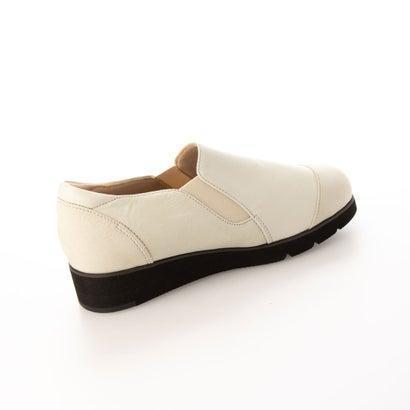 ビューフォート BeauFort BEAUWALK4Eサイドゴアリボンスリッポンシューズ (ホワイトコンビ)|locondo-shopping|03