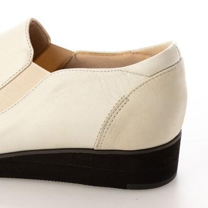 ビューフォート BeauFort BEAUWALK4Eサイドゴアリボンスリッポンシューズ (ホワイトコンビ)|locondo-shopping|06