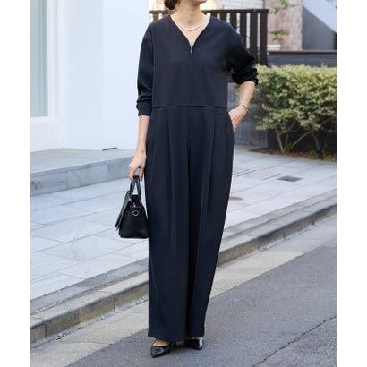 ビアズリー BEARDSLEY ストレッチツイルオールインワン （black）の画像
