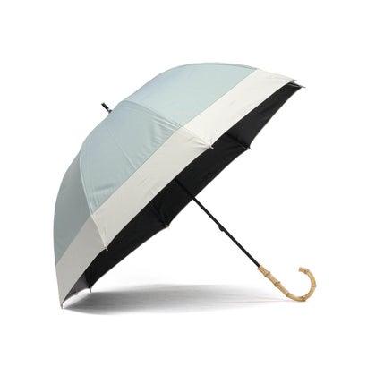 ビコーズ because 傘 レディース 晴雨兼用 大きめ 軽量 ブランド 完全遮光 遮光率100% 紫外線対策 遮熱 セーフガード バンブーハンドル | 