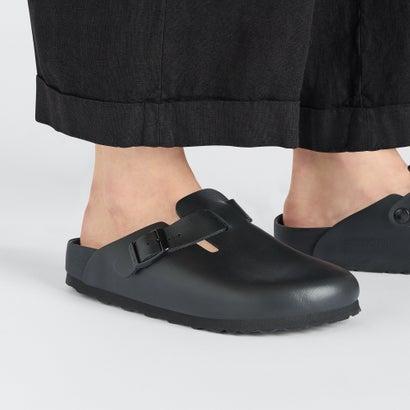 ビルケンシュトック BIRKENSTOCK Boston / ボストン スムースレザー 【レギュラー幅】 UNISEX （ブラック）の画像