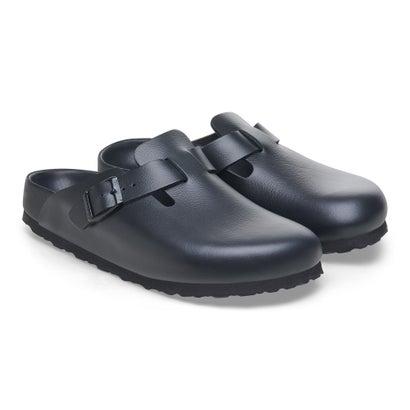 ビルケンシュトック BIRKENSTOCK Boston / ボストン スムースレザー 【レギュラー幅】 UNISEX （ブラック）の画像