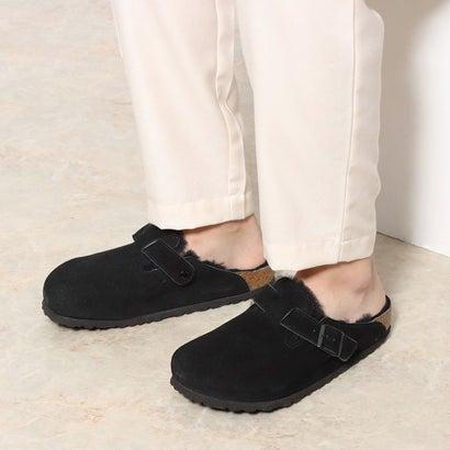 ビルケンシュトック BIRKENSTOCK Boston Shearling Suede 【レギュラー幅】 ユニセックス （ブラック）｜locondo-shopping｜08