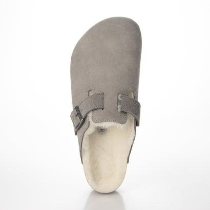 ビルケンシュトック BIRKENSTOCK Boston Shearling Suede 【レギュラー幅】 ユニセックス （ストーンコイン）_3