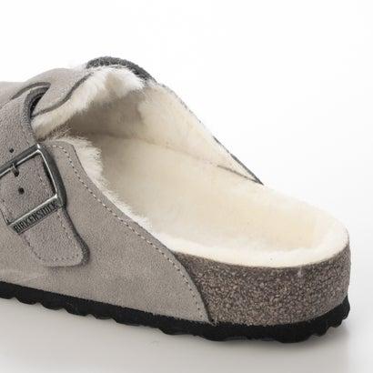 ビルケンシュトック BIRKENSTOCK Boston Shearling Suede 【レギュラー幅】 ユニセックス （ストーンコイン）_5