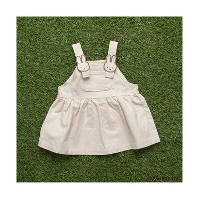 ブランシェス branshes 【miffy/ミッフィー】モチーフ付きジャンパースカート （アイボリー）