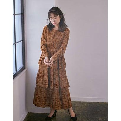 シェリーモナ Cherie Mona ティアードプリーツワンピース ベージュ ブランド公式 Locomall ロコモール 通販 Paypayモール