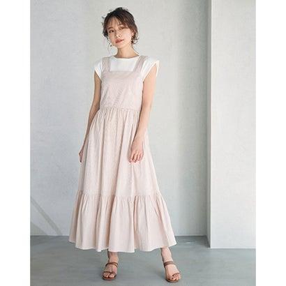 シェリーモナ Cherie Mona ストライプフレアワンピース Beige ブランド公式 Locomall ロコモール 通販 Paypayモール