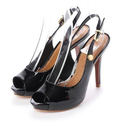 カラーノ Carrano Inter Chaussures エナメルピンヒールサンダル ブラックエナメル ブラックエナメル ファッション 通販 シューズ ロコモール レディースファッション ブランド公式 Locomall