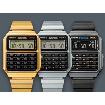 CASIO CLASSIC / CA-500WEG-1AJF （ブラック×ゴールド）｜locondo-shopping｜04