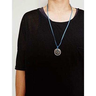 定番から日本未入荷 チャイハネ ネイティブ調コンチョネックレス ブラック Sarakhundriving Com