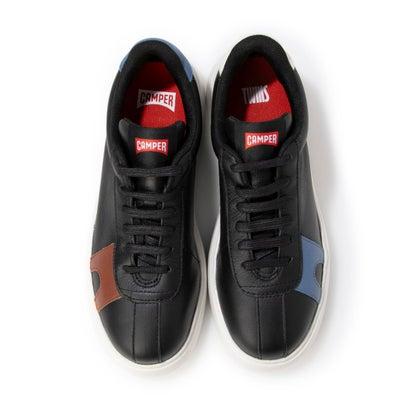 CAMPER（カンペール） CAMPER TWINS / レザースニーカー （ブラック