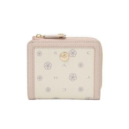 CLATHAS（クレイサス） ミカ 外Lファスナー二つ折り財布 （ピンク