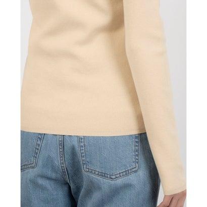 CLANE クラネ ARRANGE RIBBON KNIT TOPS (BEIGE) : ブランド CLANE クラネ ARRANGE RIBBON KNIT TOPS (BEIGE) : ブランド