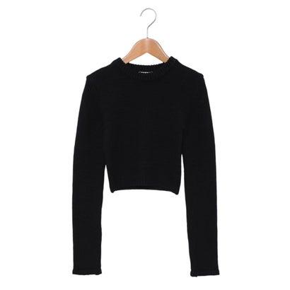 クラネ　COTTON SHORT KNIT TOPS クラネ CLANE COTTON SHORT KNIT TOPS （MIX） -ファッション通販