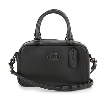 コーチ COACH ショルダーバッグ スムースカーフレザー SATCHEL CROSSBODY CT776 JIBLK BLACK （ブラック）
