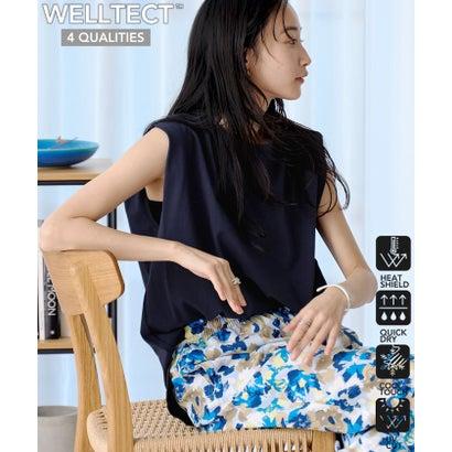 coen（コーエン） 【WELLTECT】 USAコットンタックノースリーブTシャツ 
