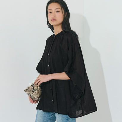 coca（コカ） コットンボイルポンチョシャツ （Black） : ブランド公式