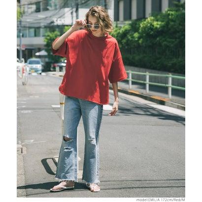 コカ coca テールカットコットンTシャツ （White）｜locondo-shopping｜19