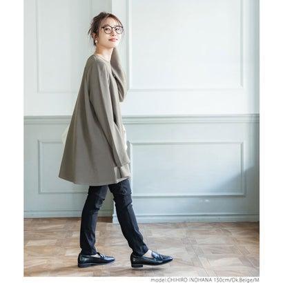 コカ coca エンボス加工フレアチュニック (Dk.beige)|locondo-shopping|05