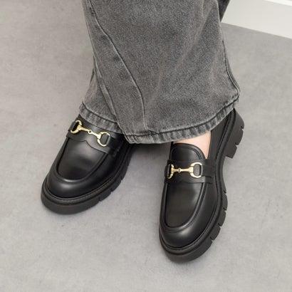 CORSO ROMA,9 コルソローマノーヴェ ビットローファー ブラック 38 コルソローマ ノーヴェ CORSO ROMA 9 トラックソールビット