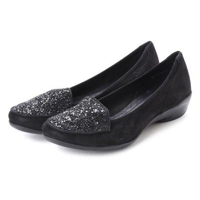 ✨美品✨ コンポジション9 23cm レザー シルバー グリッター Composition9（コンポジションナイン） スタイリッシュコンフォート