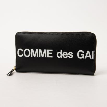 コムデギャルソン COMME des GARCONS HUGE LOGO WALLET 財布 （ブラック）
