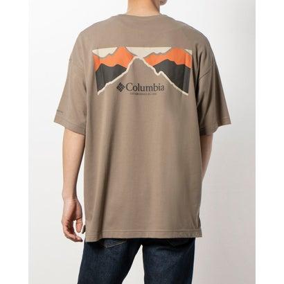 コロンビア Columbia メンズ アウトドア 半袖Tシャツ コールド ベイ ダッシュ ショートスリーブティー XE8841 （Wet Sand B｜locondo-shopping｜03