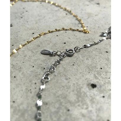 シーアールイー セレクト CRE select シルバー チェーン ネックレス チョーカー eclair chain necklace （ゴールド）｜locondo-shopping｜06