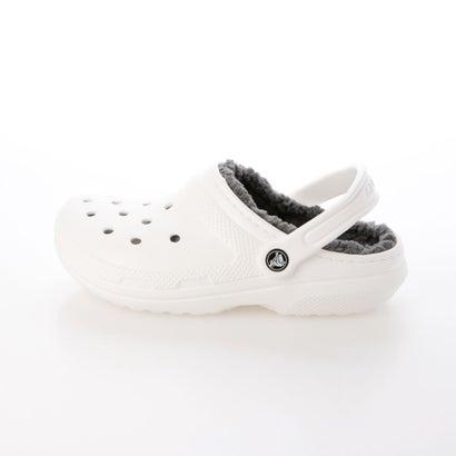 クロックス crocs Classic Lined Clog （WHITE GRAY）｜locondo-shopping｜02