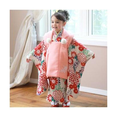 キャサリンコテージ Catherine Cottage 七五三被布3点セット （生成華