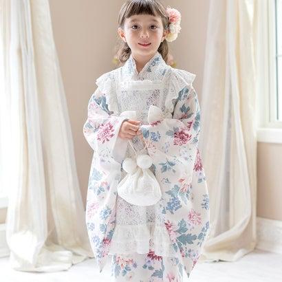 【新品】キャサリンコテージ エプロン 着物 ワンピース ダリアベージュ 150 キャサリンコテージ Catherine Cottage レースエプロン着物ワンピース