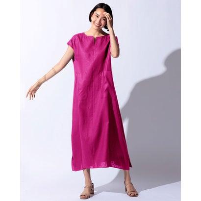 ドゥクラッセ Doclasse 14番リネン テントラインワンピース フューシャピンク ブランド公式 Locomall ロコモール 通販 Paypayモール