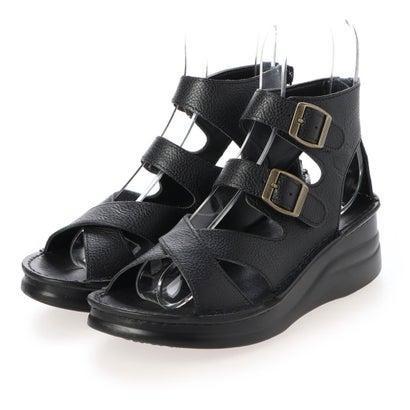 40 割引 オンライン限定商品 ドナミス プラスファンプラスウォーク Dona Miss Fun Walk 楽らく厚底グラディエーターサンダル Bl サンダル ミュール レディースファッション ファッション Intercontactservices Com