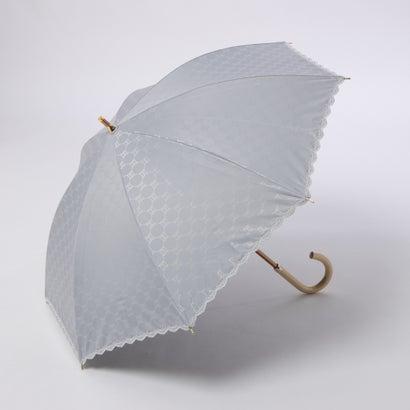 DAKS（ダックス） 【日本製】晴雨兼用日傘 ショート傘 ロゴジャカード