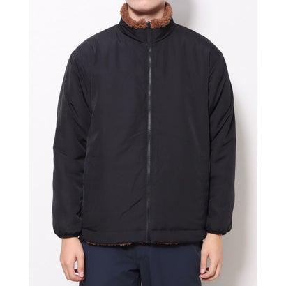 デサント DESCENTE メンズ フリースジャケット Reversible Boa Fleece Jacket DX-C2117AP （ブラック）｜locondo-shopping｜04