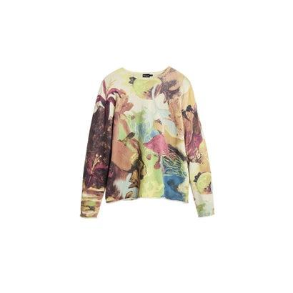 デシグアル Desigual ゴーギャン柄のセーター （ホワイト）_5