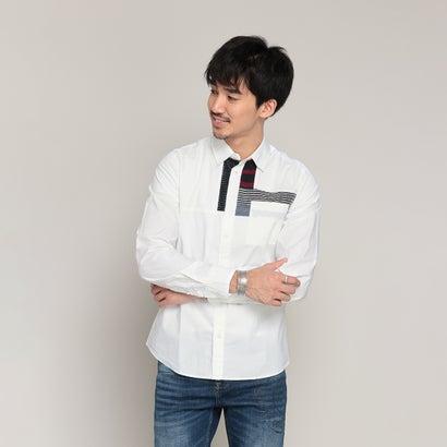 値引 デシグアル Desigual シャツ長袖 Leon ホワイト 激安ブランド Cantinhoalgarvio Com