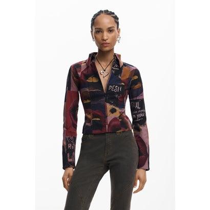 デシグアル 長袖シャツ　Mサイズ Desigual（デシグアル） シャツ 刺繍入り長袖シャツ メンズ : ZOZOTOWN