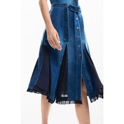 デシグアル Desigual デニムミディワンピース （ブルー）_3