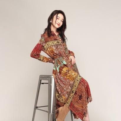 42 割引新作モデル デシグアル Desigual ワンピース長袖 Estambul マルチ ワンピース チュニック レディースファッション ファッション Croire Ci