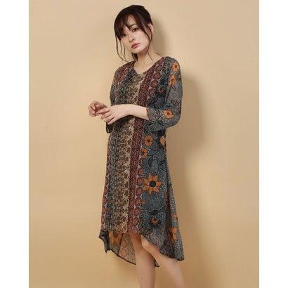 デシグアル Desigual ワンピース袖 Pisa ブラウン De819ew ブランド公式 Locomall ロコモール 通販 Yahoo ショッピング