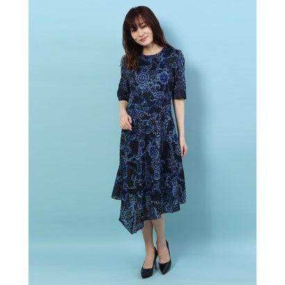 デシグアル Desigual ワンピース Vest Samanta ブルー ブランド公式 Locomall ロコモール 通販 Paypayモール