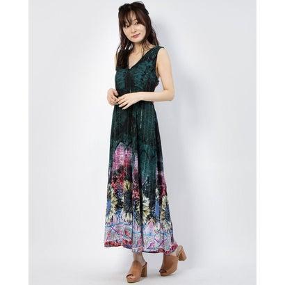 安心の日本製 デシグアル Desigual ルレックスライン模様 ロングワンピース グリーン ブランド公式 Locomall ロコモール 通販 Paypayモール 上質で快適 Www Skylanceronline Com